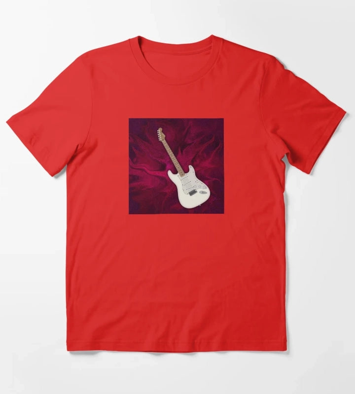 VELVET DISTORTION T-Shirt Red
