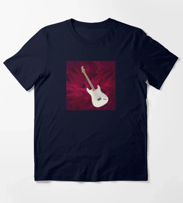 VELVET DISTORTION T-Shirt Navy
