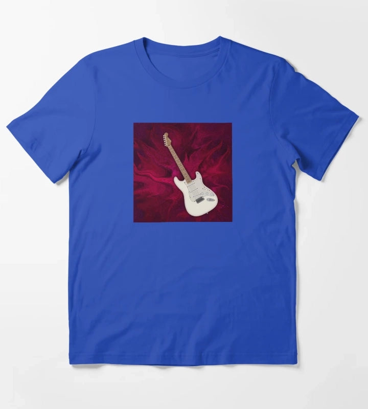 VELVET DISTORTION T-Shirt Blue