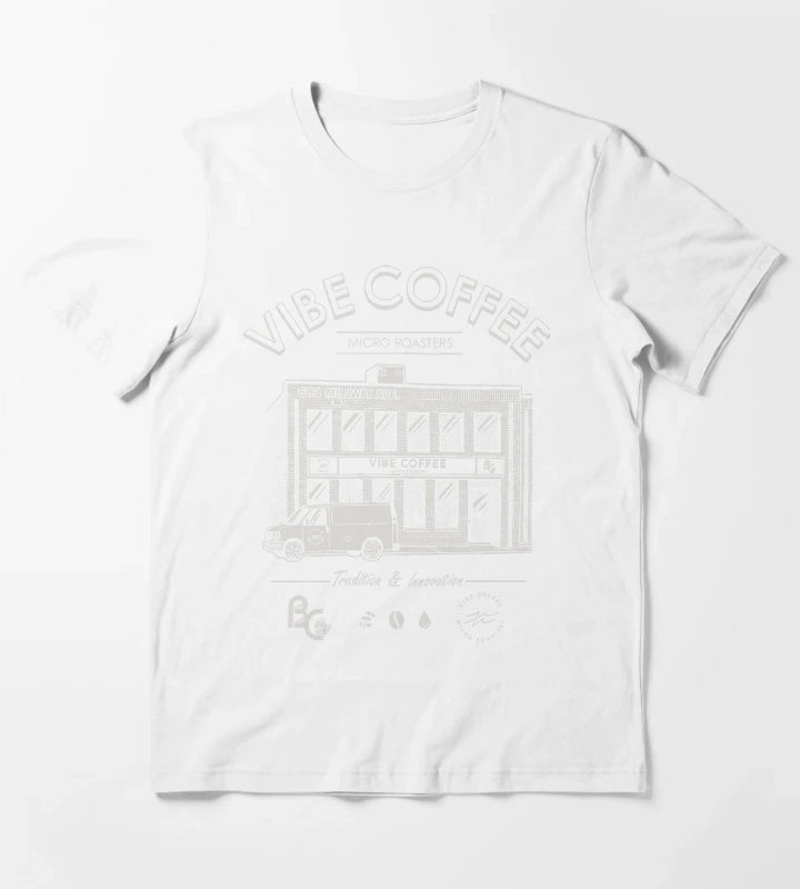 VIBE COFFEE T-Shirt White