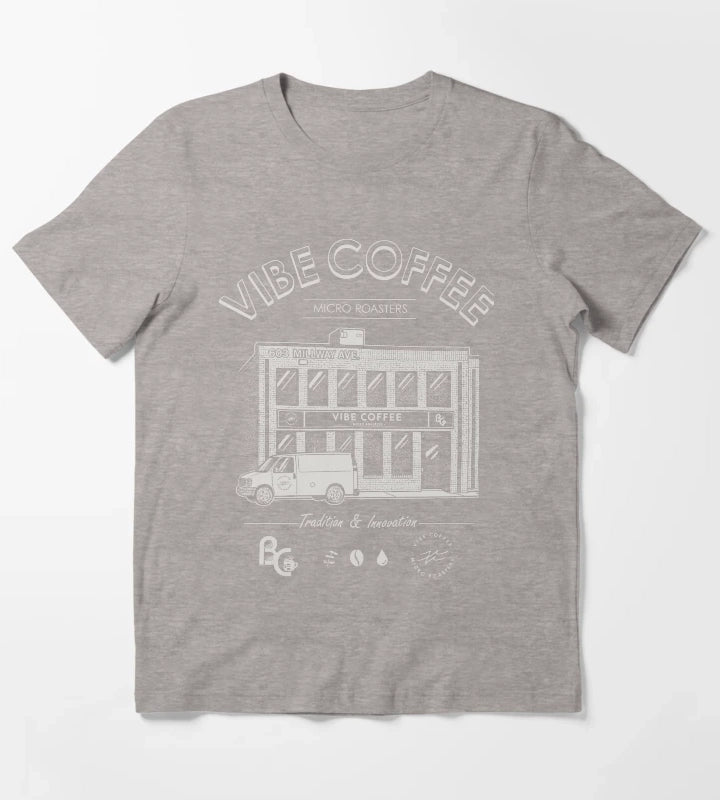 VIBE COFFEE T-Shirt Heather Grey