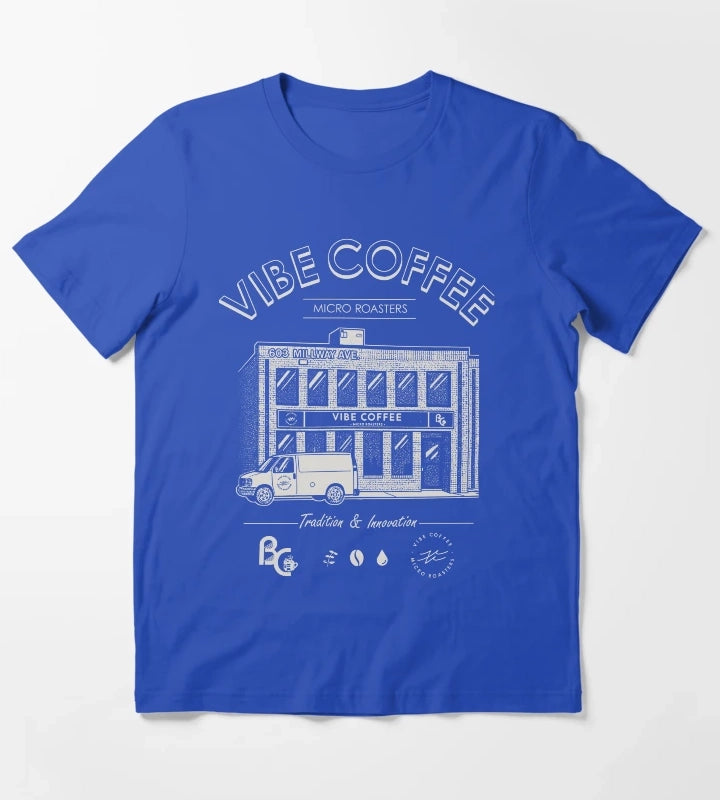VIBE COFFEE T-Shirt Blue