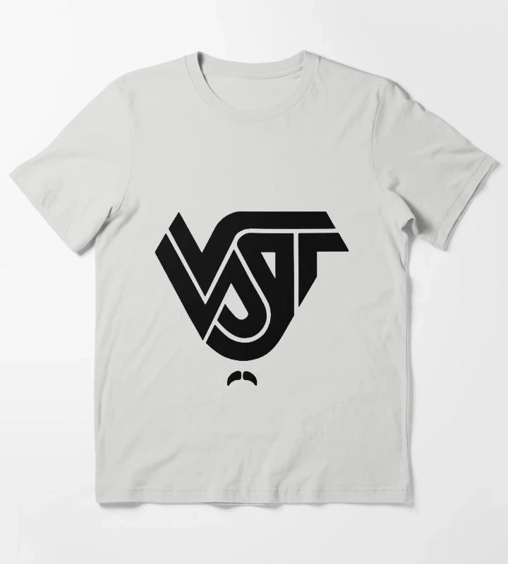 VST Company Black Logo T-Shirt Light Grey