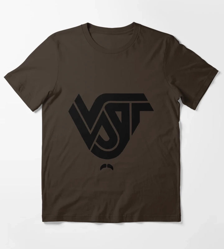 VST Company Black Logo T-Shirt Brown