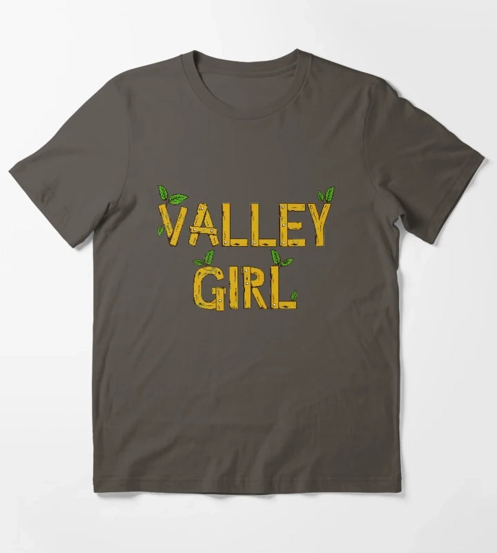 Valley Girl Stardew Valley T-Shirt Dark Grey