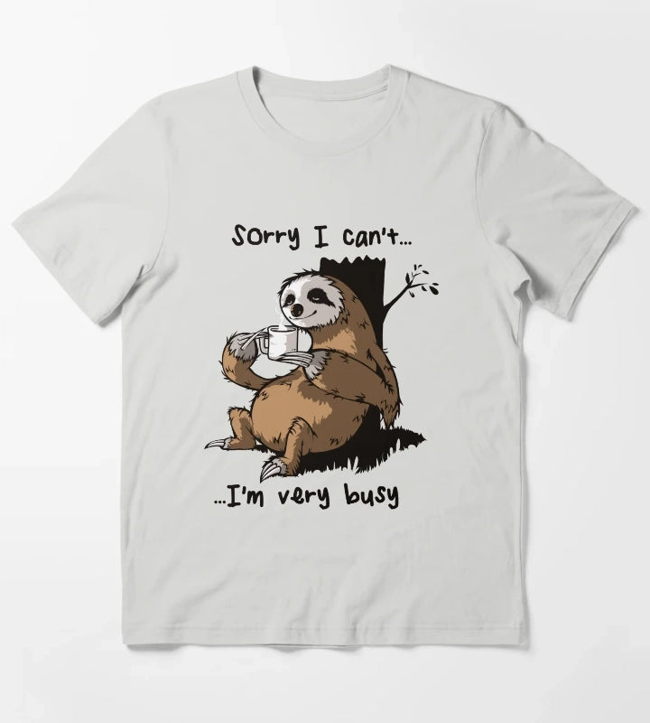 Very busy T-Shirt Light Grey