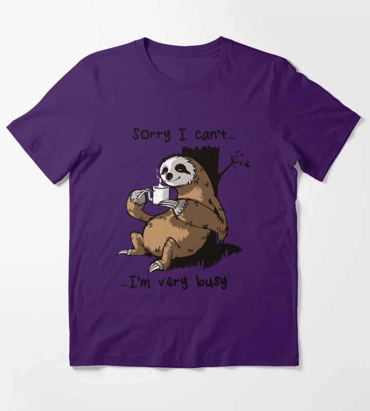 Very busy T-Shirt Purple