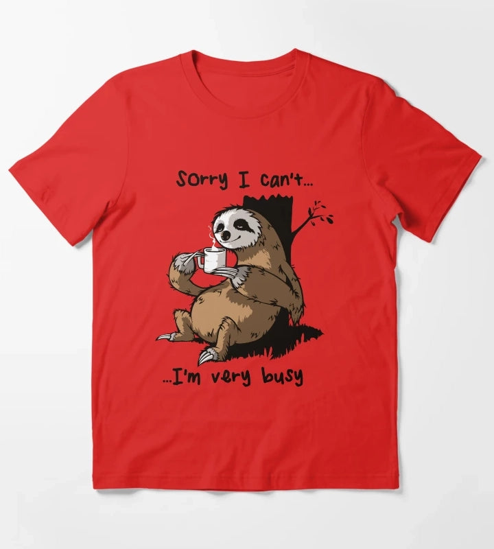 Very busy T-Shirt Red