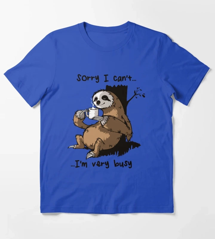 Very busy T-Shirt Blue