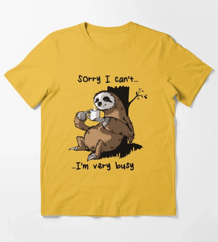 Very busy T-Shirt Yellow