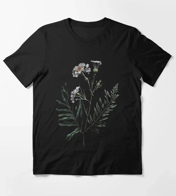 Victorian Daisy Flower T-Shirt