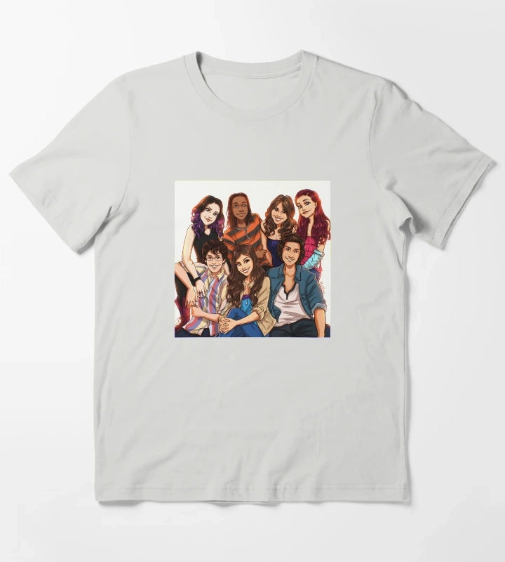 Victorious Cast T-Shirt Light Grey