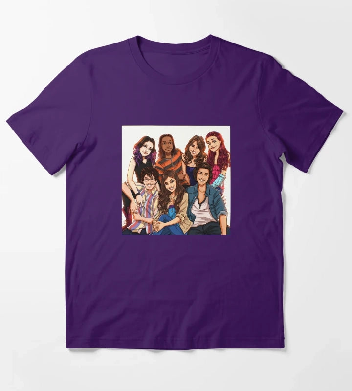Victorious Cast T-Shirt Purple