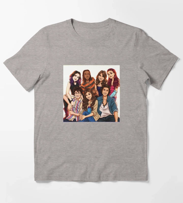 Victorious Cast T-Shirt Heather Grey