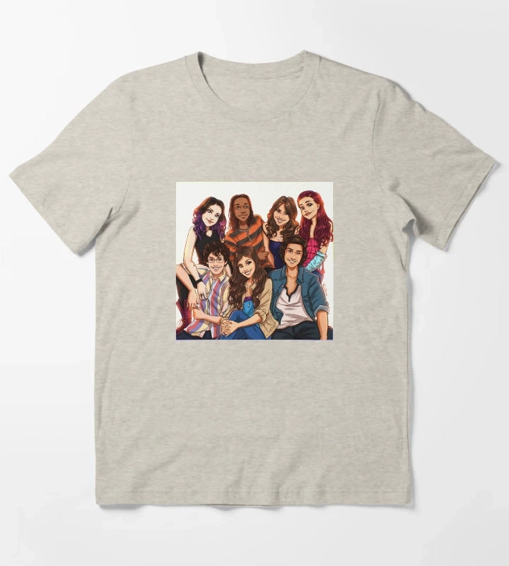 Victorious Cast T-Shirt Cream