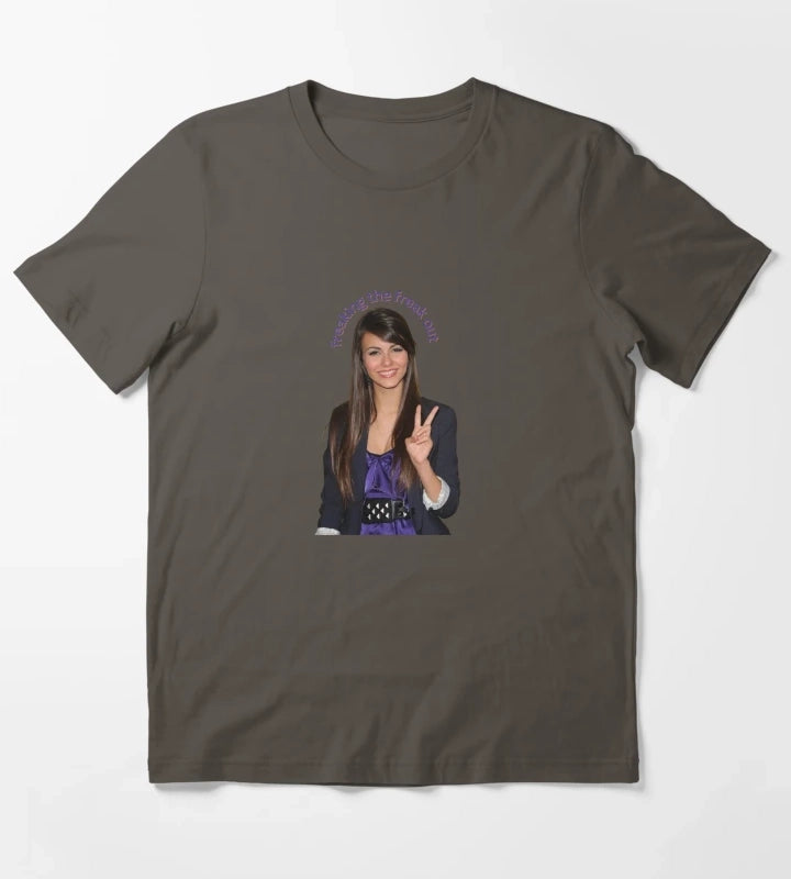 Victorious Freak the Freak Out T-Shirt Dark Grey