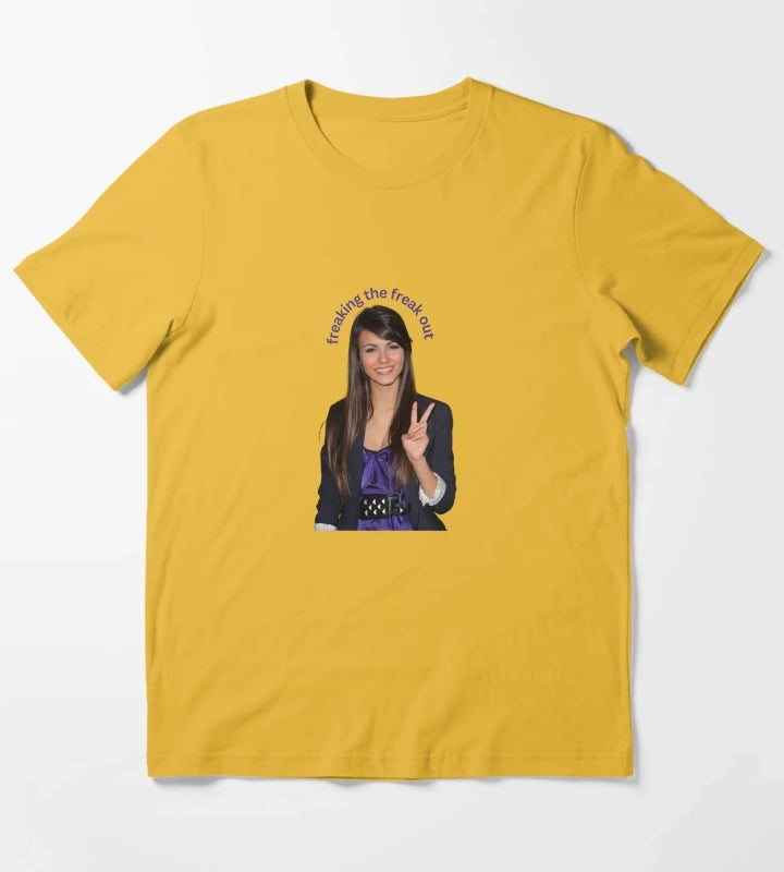 Victorious Freak the Freak Out T-Shirt Yellow