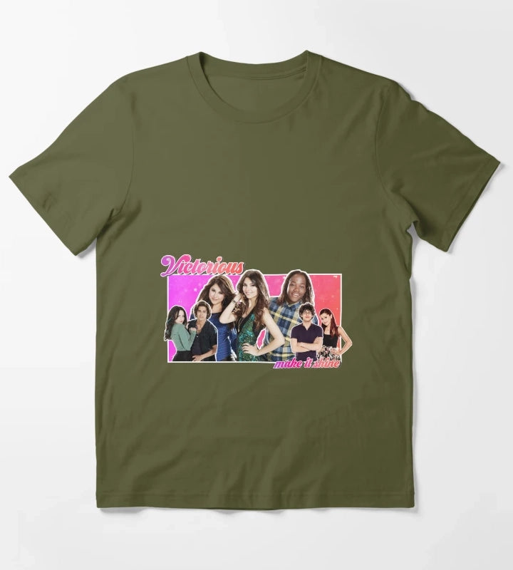 Victorious Make it Shine T-Shirt Olive Green