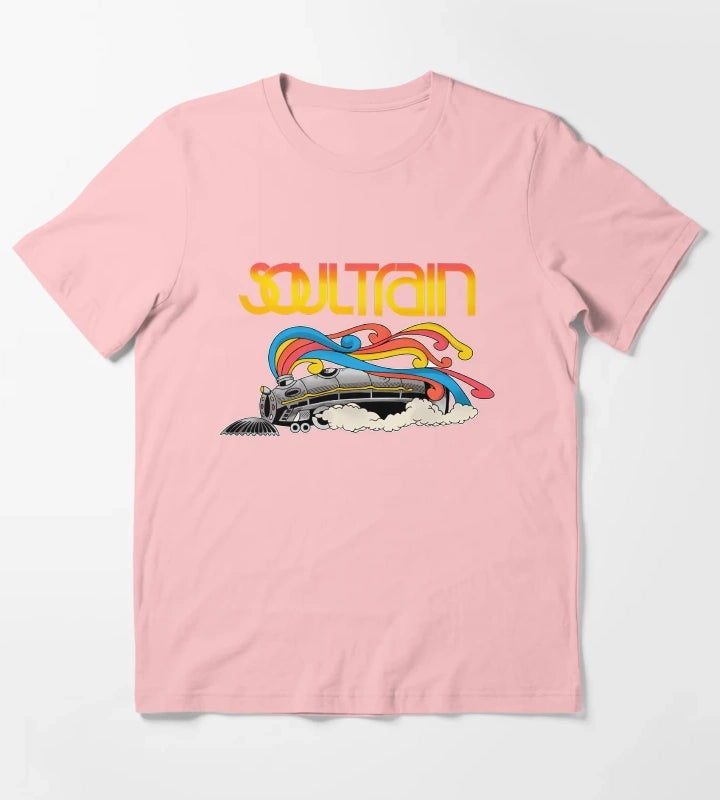 Vintage 70S Souls Trains T-Shirt Dark Grey