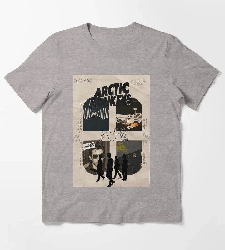 Vintage AM T-Shirt Heather Grey