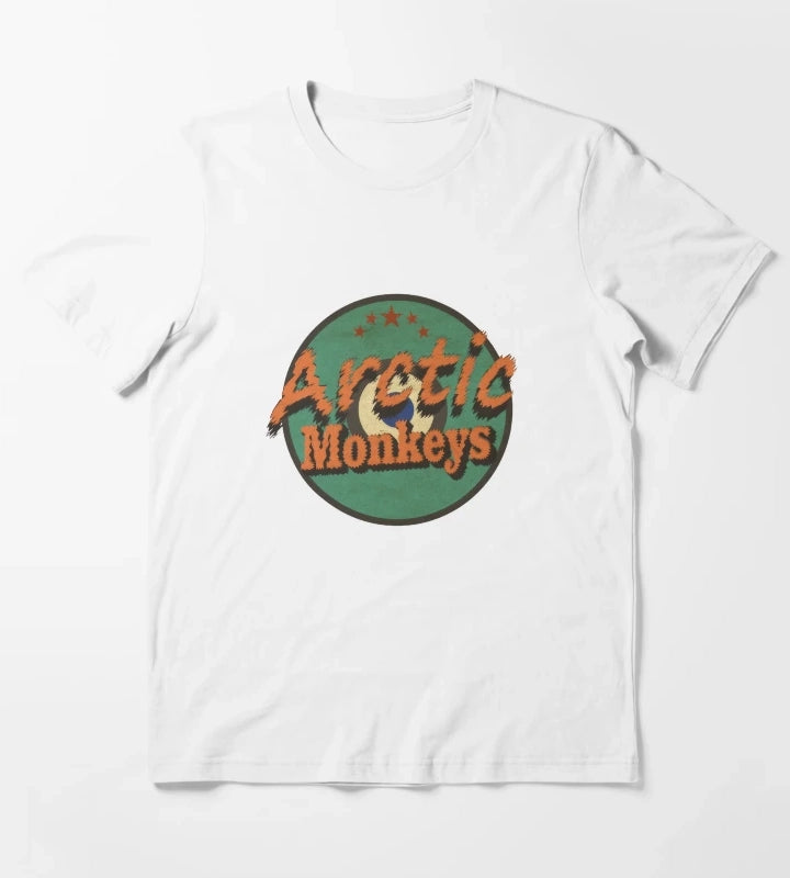 Vintage Band Arctic Monkeys art Drawing 28 T-Shirt White