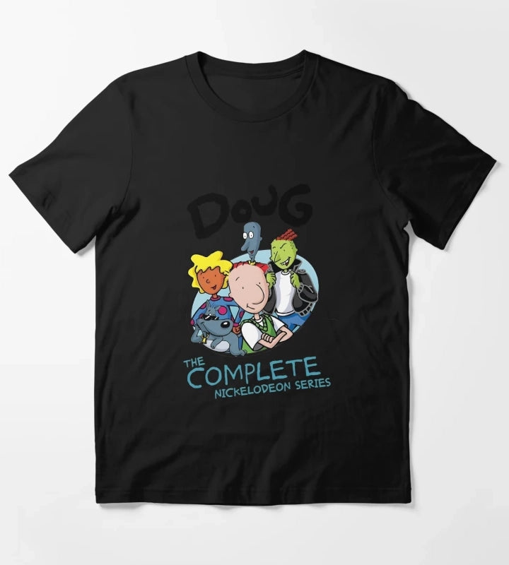 Vintage Doug Funnie Crew The Complete 90s Cartoon Series T-Shirt