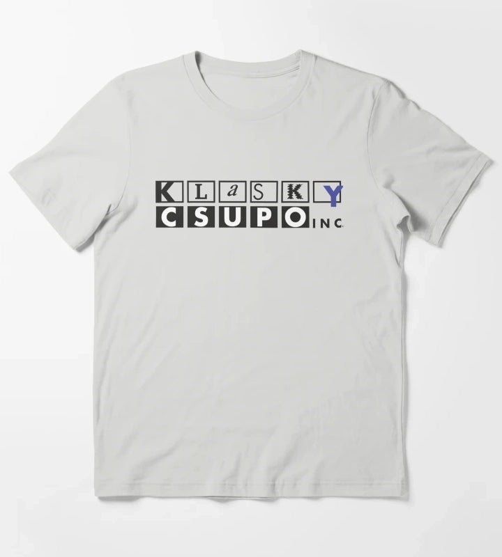 Vintage Klasky Csupo Logo Sublimation Design Digital Download T-Shirt Light Grey