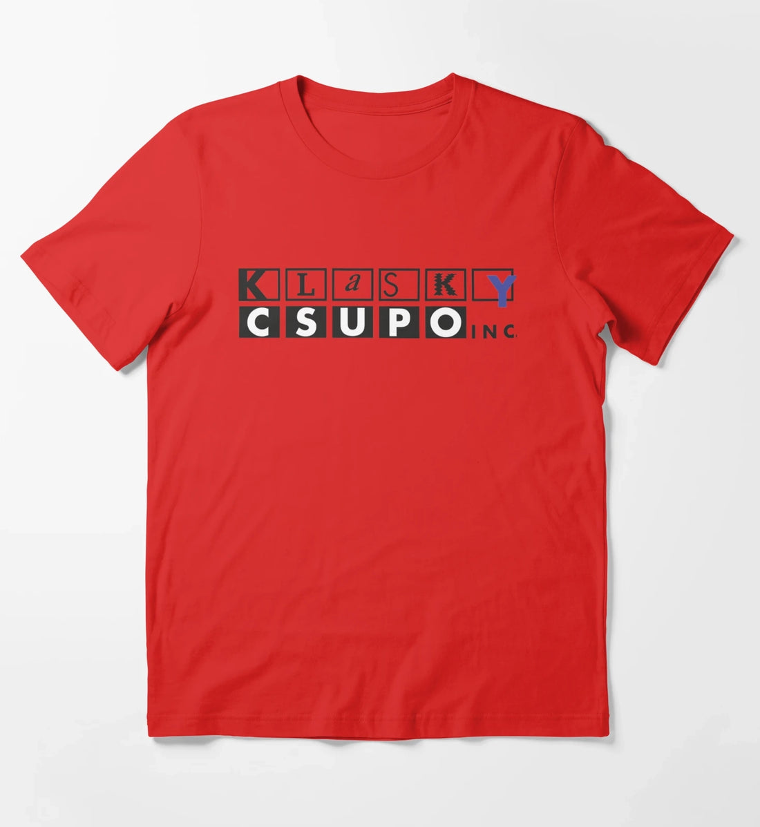 Vintage Klasky Csupo Logo Sublimation Design Digital Download T-Shirt Red