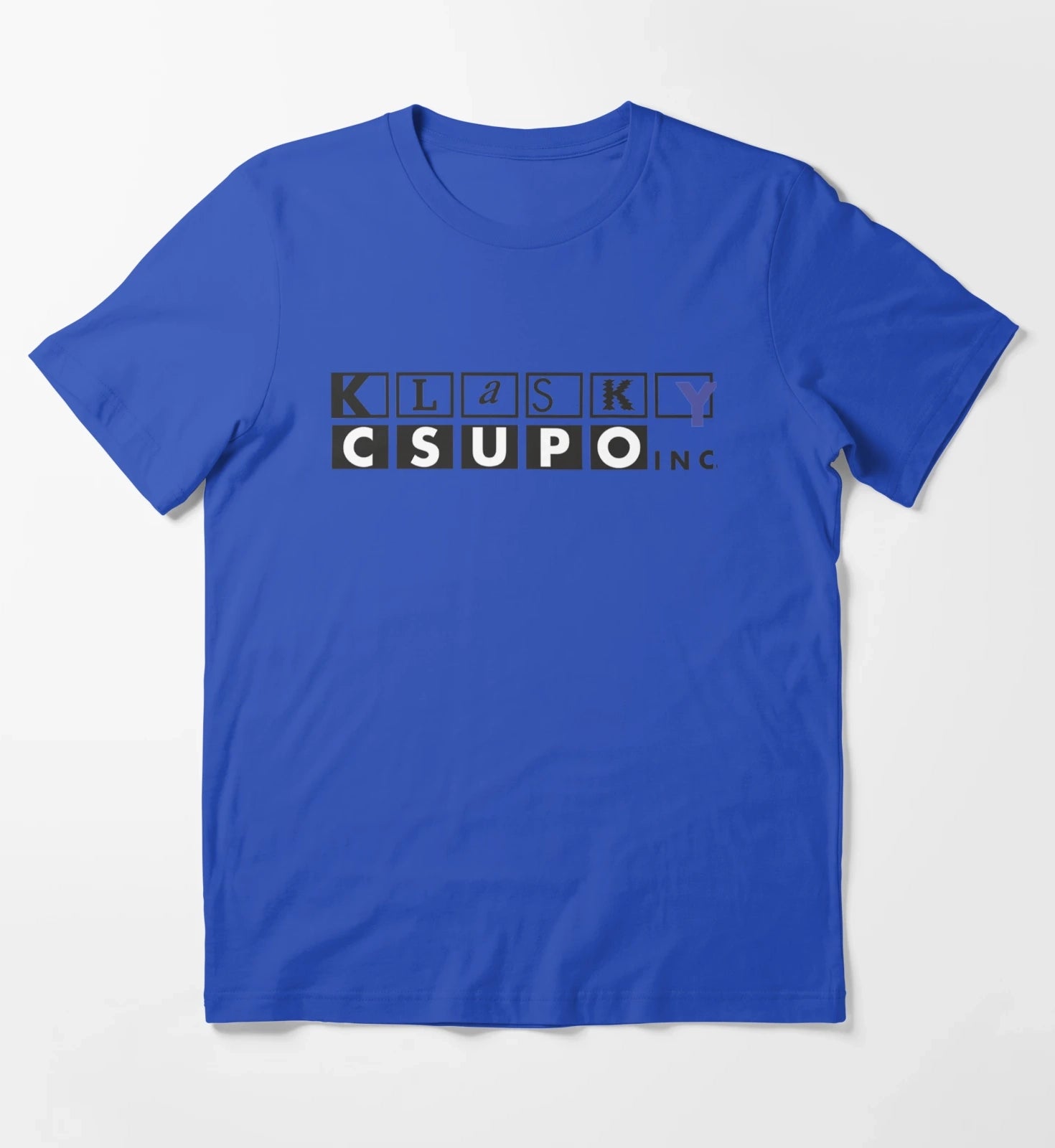 Vintage Klasky Csupo Logo Sublimation Design Digital Download T-Shirt Blue