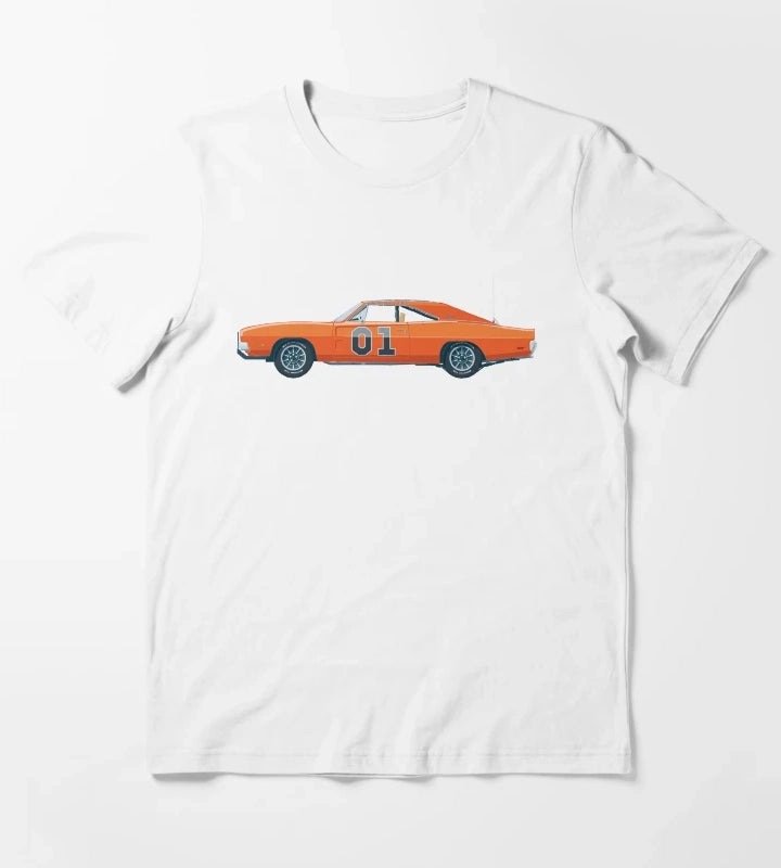 Vintage The Dukes Of Hazzard Awesome For Movie Fans T-Shirt White
