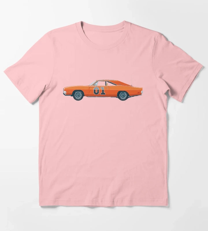 Vintage The Dukes Of Hazzard Awesome For Movie Fans T-Shirt Dark Grey