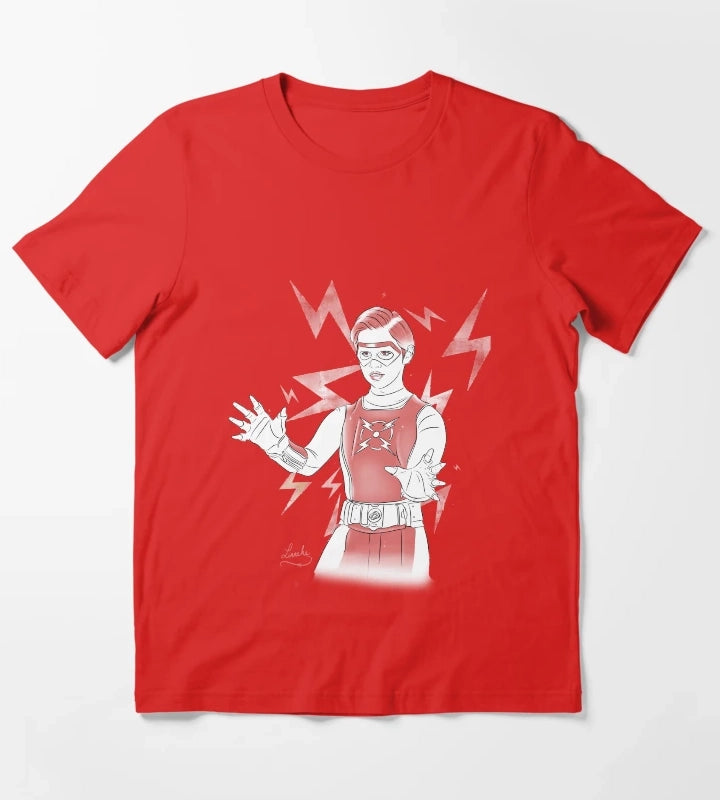 Volt Chapa Red White Design T-Shirt Red