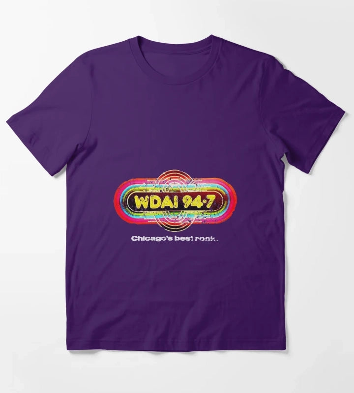 WDAI Chicago T-Shirt Purple