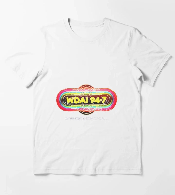WDAI Chicago T-Shirt White