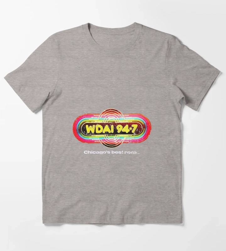 WDAI Chicago T-Shirt Heather Grey