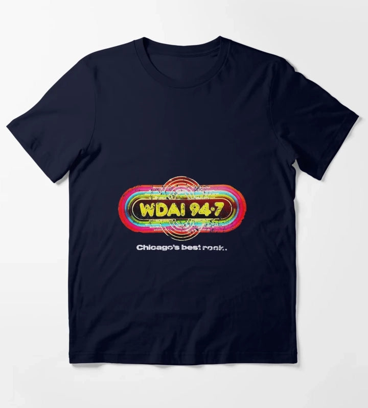 WDAI Chicago T-Shirt Navy