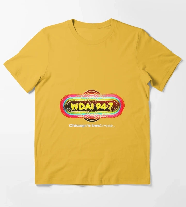 WDAI Chicago T-Shirt Yellow