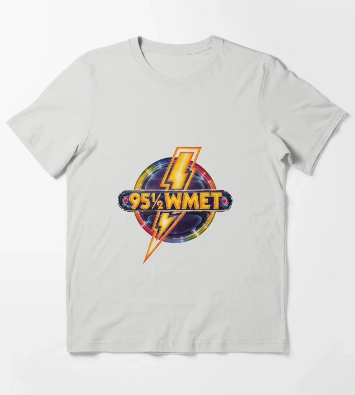WMET Chicago T-Shirt Light Grey