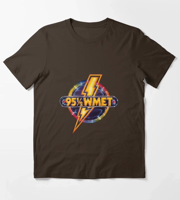 WMET Chicago T-Shirt Brown