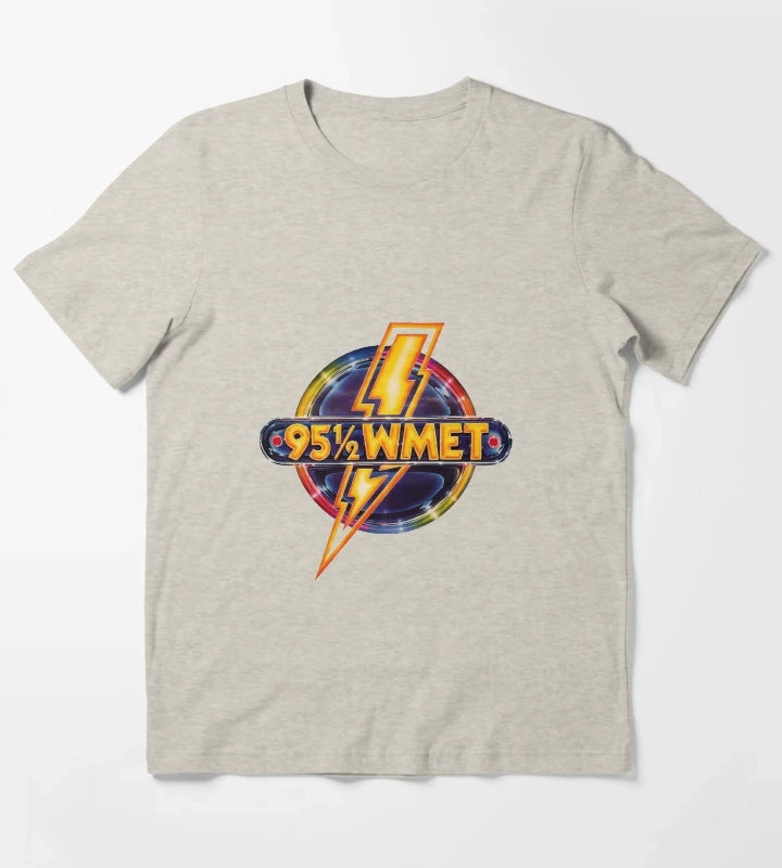 WMET Chicago T-Shirt Cream