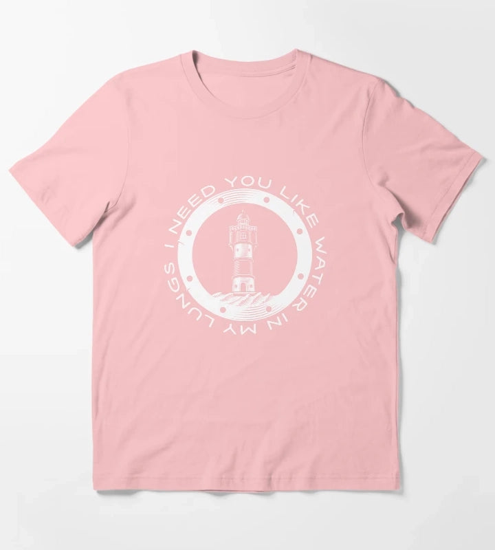 Water in My Lungs T-Shirt Dark Grey