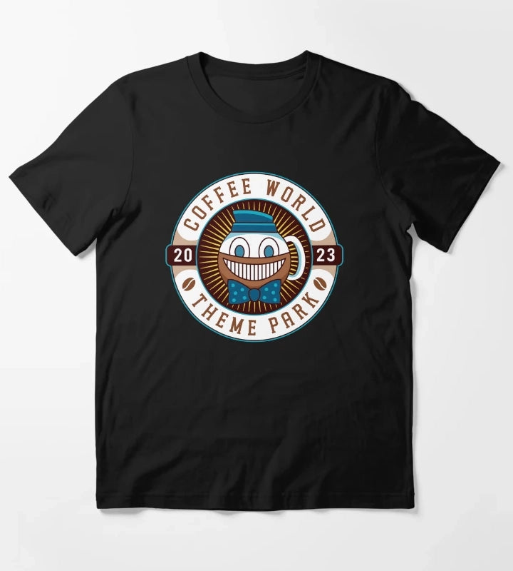 Watery Coffee World Emblem T-Shirt