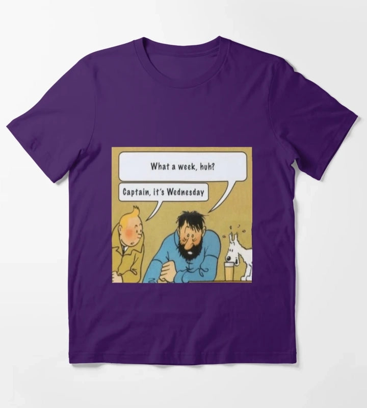 Wednesday T-Shirt Purple