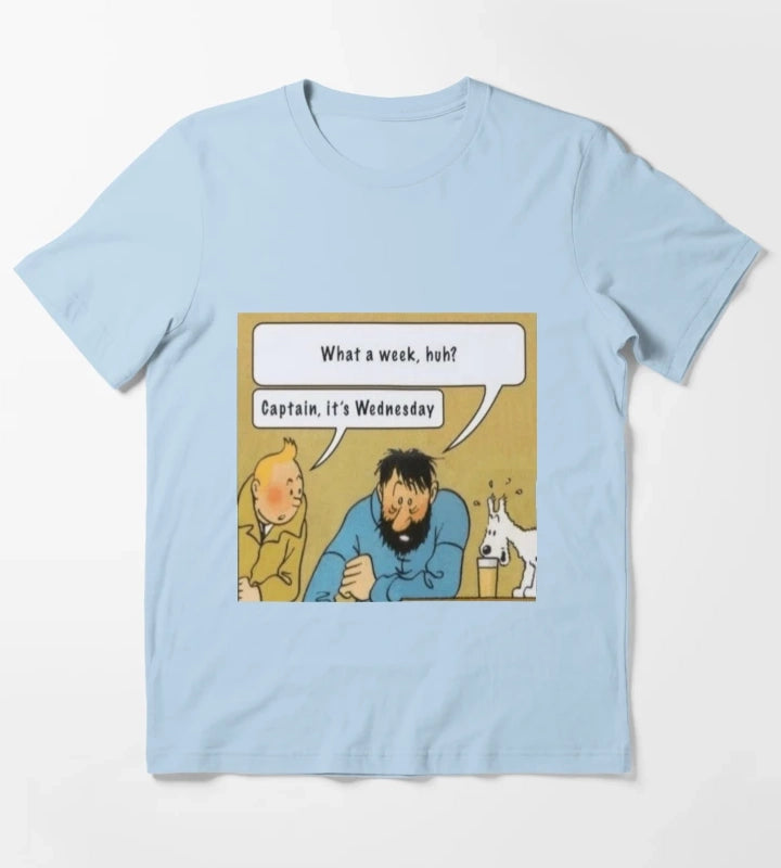 Wednesday T-Shirt Sky Blue
