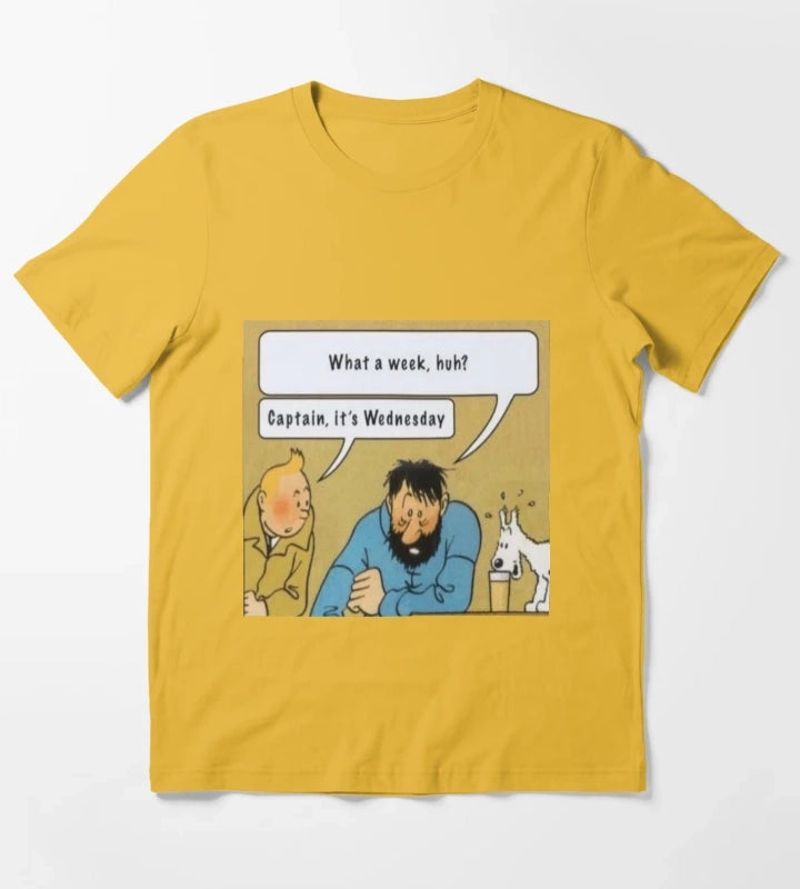 Wednesday T-Shirt Yellow