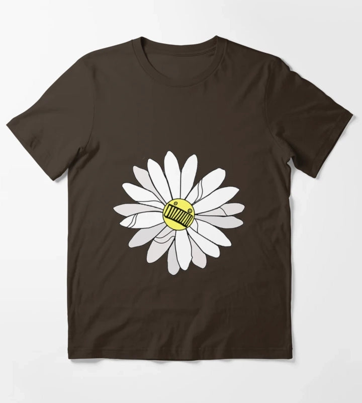 Ween Push the lil Daisy Perfect Gift Fan T-Shirt Brown