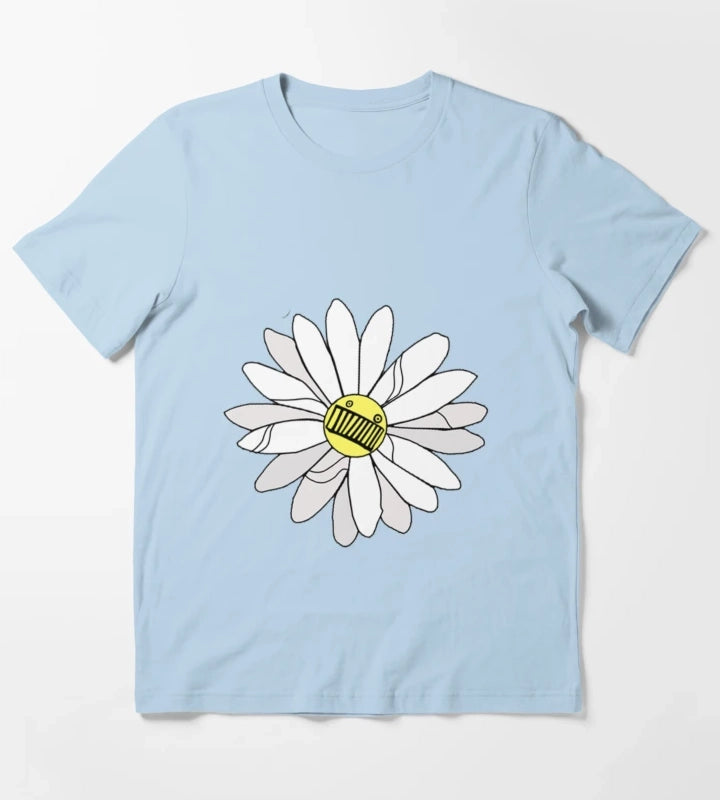 Ween Push the lil Daisy Perfect Gift Fan T-Shirt Sky Blue