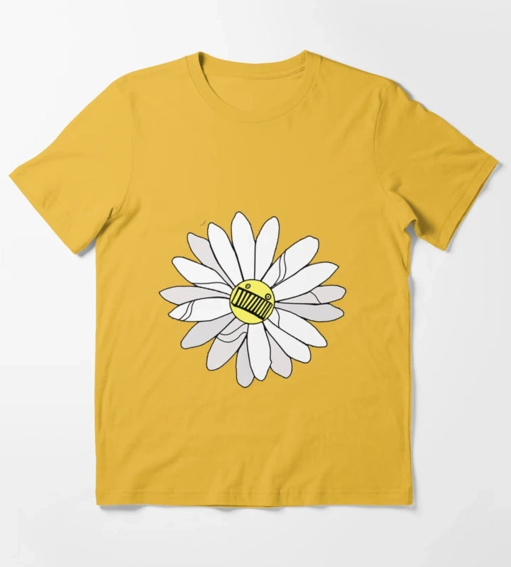 Ween Push the lil Daisy Perfect Gift Fan T-Shirt Yellow