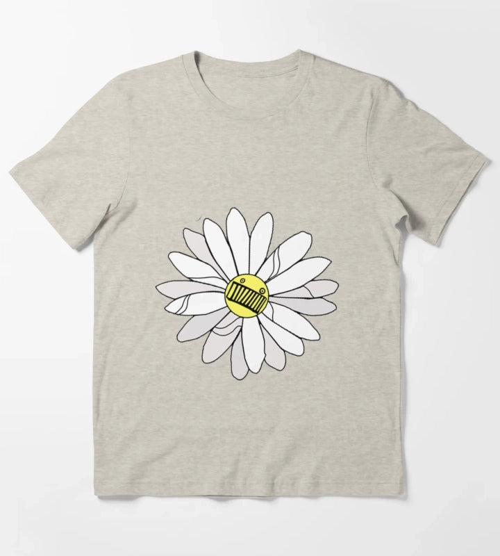 Ween Push the lil Daisy Perfect Gift Fan T-Shirt Cream