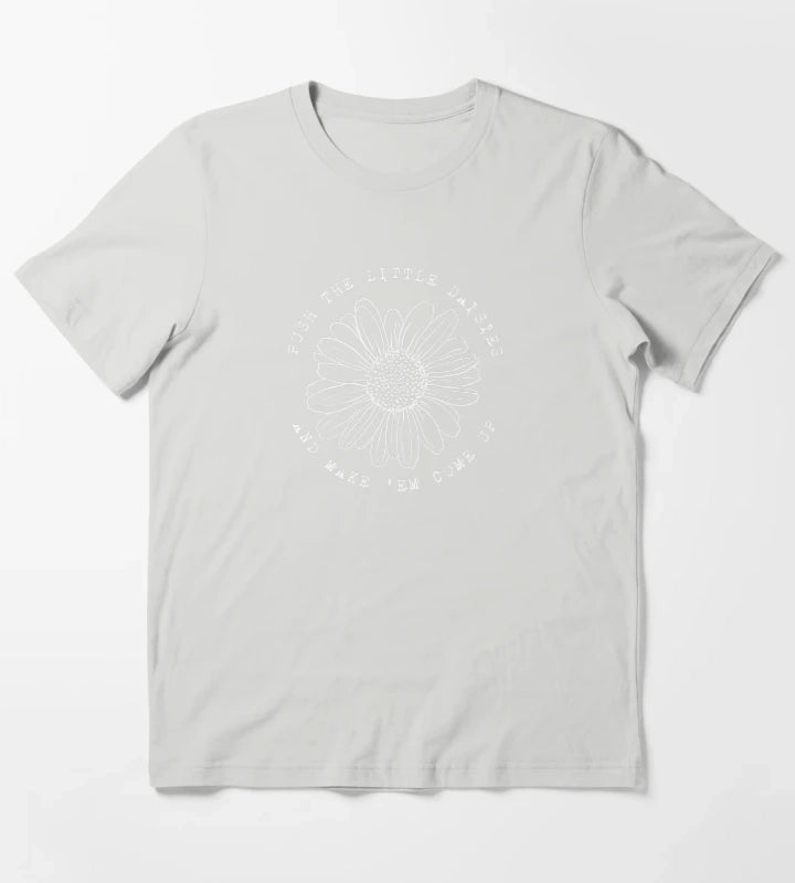 Ween Push the little daisies and make em come up T-Shirt Light Grey